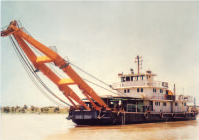 40t Derrick crane ship